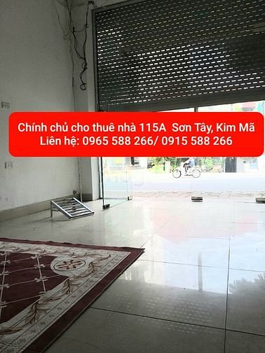 Hình ảnh Chính chủ cho thuê văn phòng quận Ba Đình