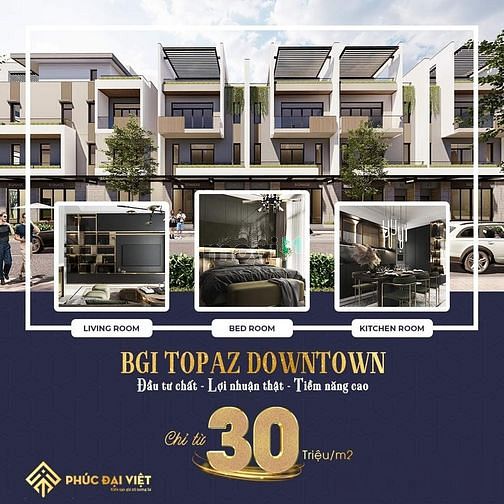 Hình ảnh 𝐁𝐆𝐈 𝐓𝐨𝐩𝐚𝐳 𝐃𝐨𝐰𝐧𝐭𝐨𝐰𝐧 - Dự án độc tôn tại Huế