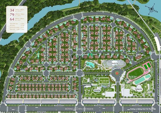 Hình ảnh Bán Biệt Thự Saroma Sala, 447m, Giao Thô KĐT Sala