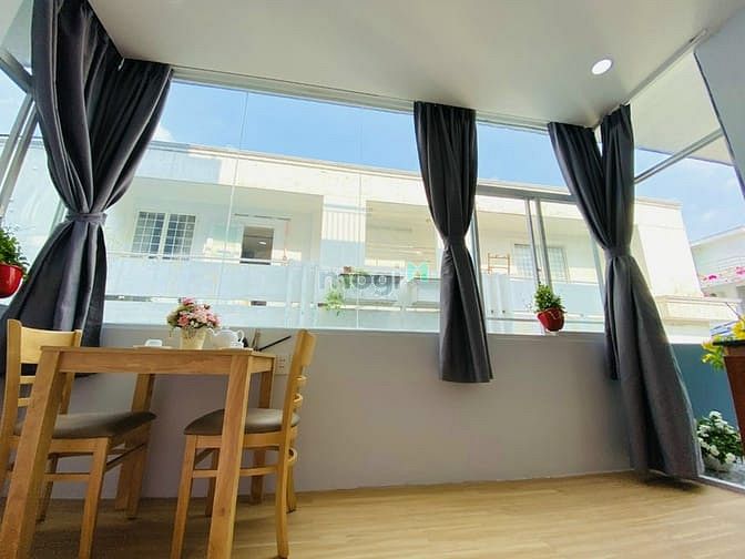 Hình ảnh Cho thuê Trang Chủ MB66.COM / Đăng Ký Tặng 66K chung cư mini Nguyễn Cửu Vân, ban công, máy giặt riêng