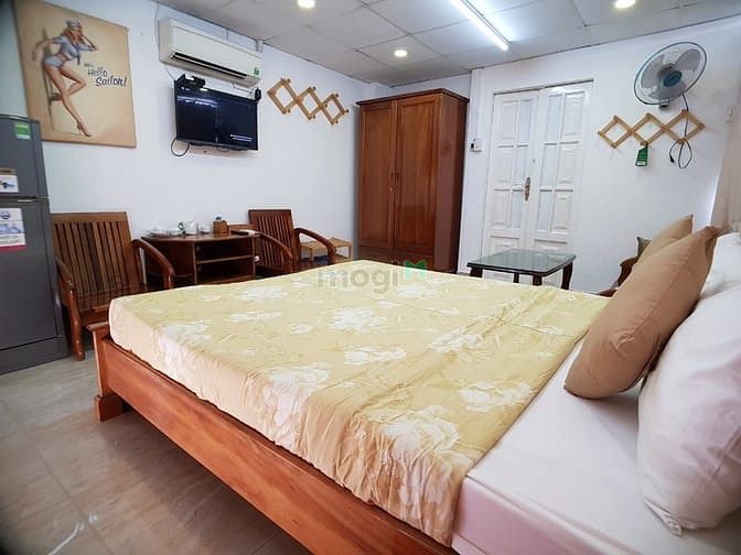 Hình ảnh Căn Hộ 30m2 Full Phố Tây Có ban Công thoáng mát, Sát CV 23-9