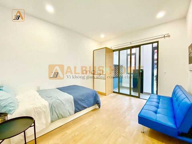 Hình ảnh Studio bếp tách, full nội thất, có máy giặt riêng, gần cầu Kênh Tẻ Q4