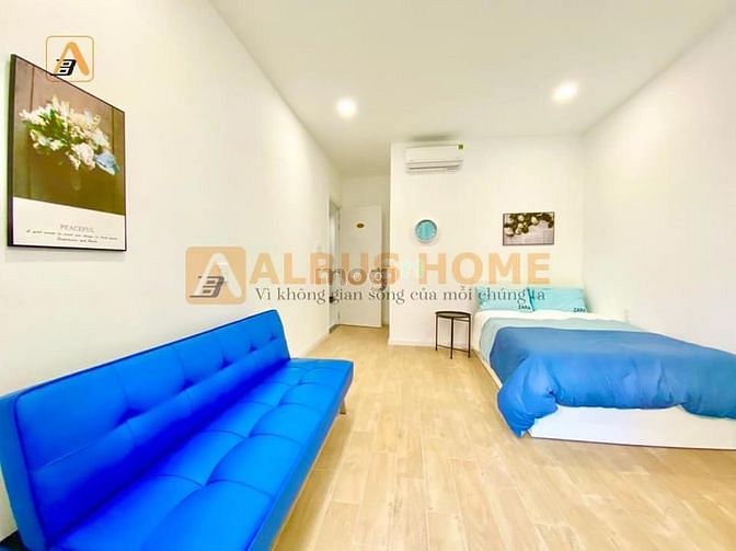 Hình ảnh Studio bếp tách, full nội thất, có máy giặt riêng, gần cầu Kênh Tẻ Q4