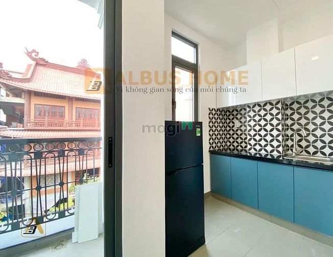 Hình ảnh Studio bếp tách, full nội thất, có máy giặt riêng, gần cầu Kênh Tẻ Q4