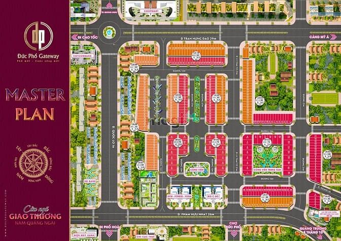 Hình ảnh Bán đất nền dự án ngay trung tâm thị xã Đức Phổ