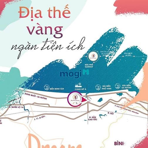 Hình ảnh Bán đất nền dự án có 1 không 2 ngay trung tâm thị xã Đức Phổ