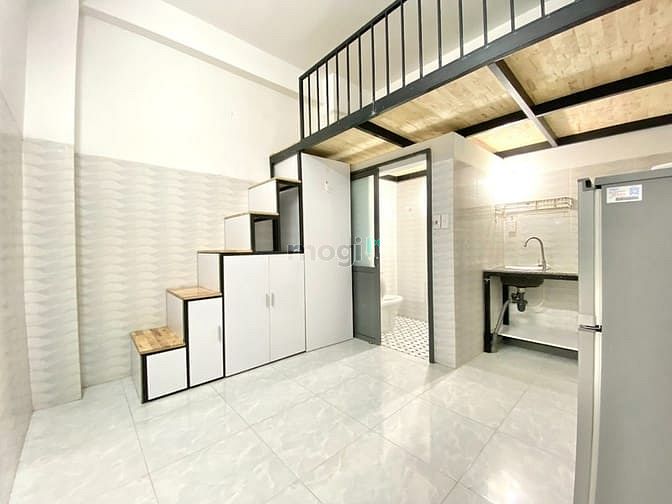 Hình ảnh Căn Hộ Gác Lửng Balcony Mới 100% - Ngay ĐH Bách Khoa🍀🍀