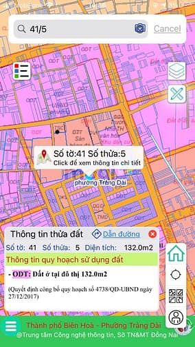 Hình ảnh Lô sổ riêng thổ cư KDC Phú Gia Trảng Dài BHĐN