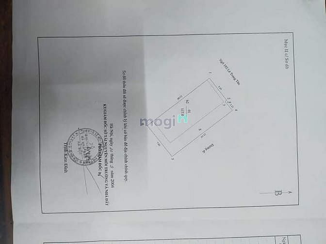Hình ảnh Bán đất mặt ngõ 192 Lê Trọng Tấn, 117m2, mt 7,6m, lô góc, 19.2 tỷ
