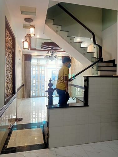 Hình ảnh Cho thuê nhà hẻm xe tải 1 xẹt Phan Huy Ích P.15 Tân Bình 4x17m