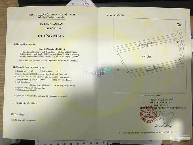 Hình ảnh Bán đất sổ đỏ đường 25C Nhơn Trạch chỉ 1,15 tỷ/nền.