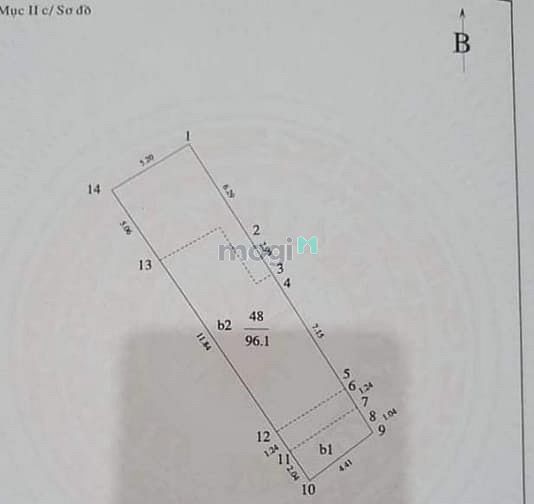 Hình ảnh Bán đất tặng nhà Lê Trọng Tấn, 96m2, mt 5.2m, ô tô tránh, 11.2 tỷ