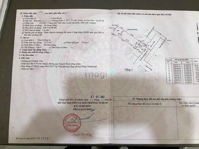 Hình ảnh Bán Lô Đất 217m2 Đường Hoàng Diệu 2, p. Linh Trung, TP. Thủ Đức