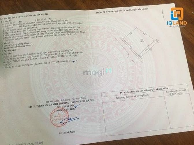 Hình ảnh bán lô đất thanh trí minh trí sóc sơn giá Trang MB66.COM Chính Thức - MB 66 Uy Tín