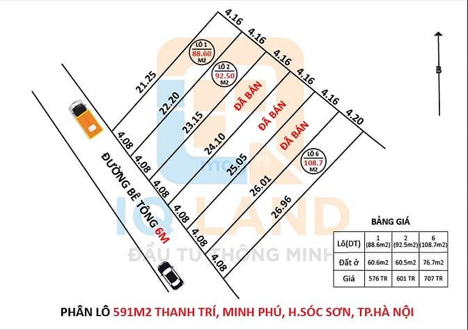 Hình ảnh bán lô đất thanh trí minh trí sóc sơn giá Trang MB66.COM Chính Thức - MB 66 Uy Tín