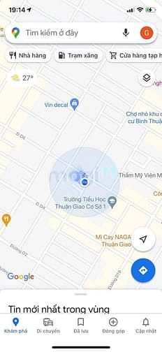 Hình ảnh Thuận giao thụân an Dt tổng 700m2 1 nhà 1 lầu trệt + 1