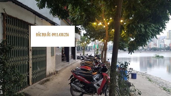 Hình ảnh Bán đất mặt hồ Hoàng Cầu, 102m2, mt 5.1m, 16 tỷ