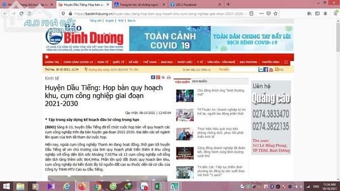 Hình ảnh Cần Bán Gấp 2 Lô Đất Tđc Định Hiệp, Dầu Tiếng Bd, Gần Chợ, Kcn, Dân Cư