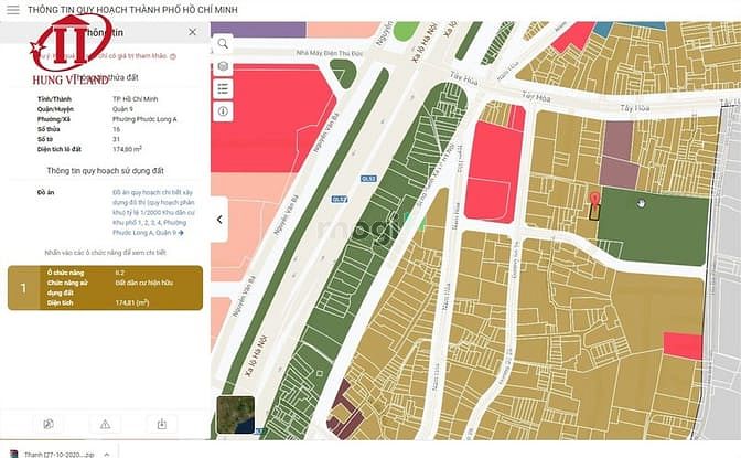 Hình ảnh HUNGVILAND  Bán đất hẻm đường 26 Tây Hòa, Phước Long A, Q9.
