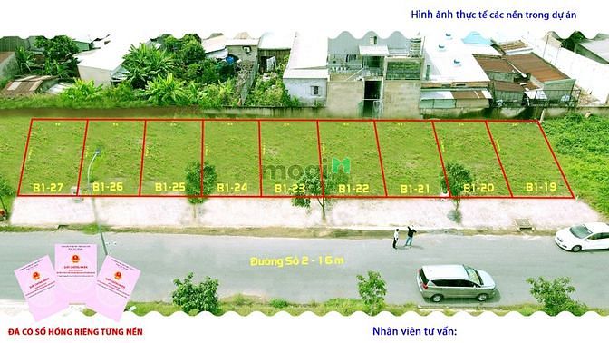 Hình ảnh Thanh Lý gấp lô đất B1-22,23,24. DT: 260,10m2 KDC Tân Tạo