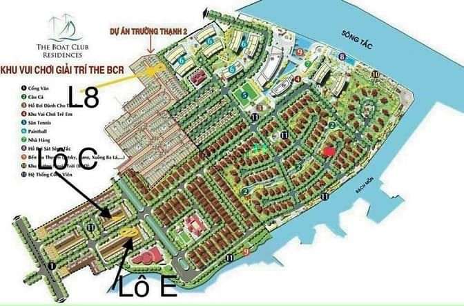 Hình ảnh Bán lô đất khu BCR -tam đa Dt:128m2 ngang 8m 2 Mt trước sau