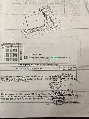 Hình ảnh Cần Bán Đất MT Tân Hiệp 05-Xã Tân Hiệp Hóc Môn 1360m2 Chỉ 28 Tỷ