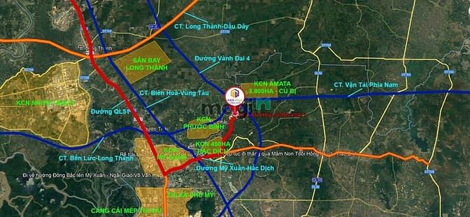 Hình ảnh Đất nền Sông Xoài, Phú Mỹ-Bà Rịa Vũng Tàu. SHR.
