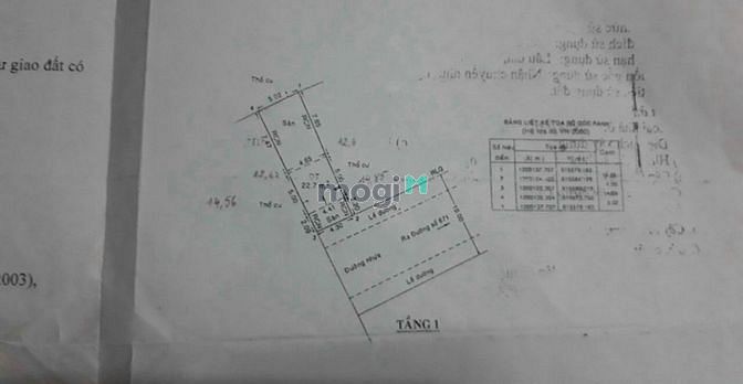 Hình ảnh Đất DT: 4,3x15=68m2 hẻm 23, Đường 671, Lê Văn Việt, phường Tân Phú Q9