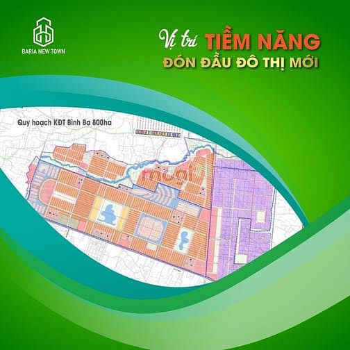 Hình ảnh Bán đất nền Châu Đức, gần dự án Lan Anh 7B, The Fusion