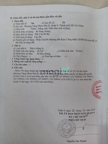 Hình ảnh Bán đất đường trương văn hải , p. Tăng nhơn phú B , Quận 9