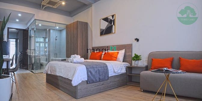 Hình ảnh Căn Hộ Studio Nội Thất Cao Cấp Chỉ tính tiền phòng - Lê Quốc Hưng Q.4