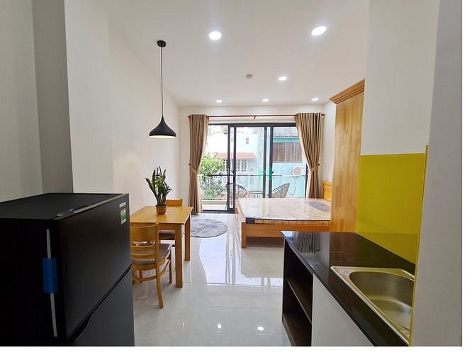Hình ảnh CHDV Bình Thạnh, Phòng ban công, full nội thất
