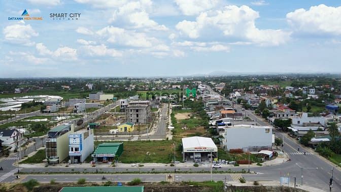 Hình ảnh Đất Nền Thạch Bích Mặt Tiền Đường 27m Giá Rẻ CĐT, Hỗ Trợ Vay 50%