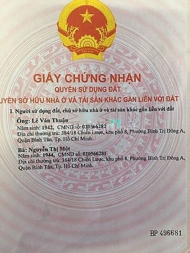 Hình ảnh Bán nhà hẻm Chiến Lược, Q.Bình Tân, 4x8m, gác suốt