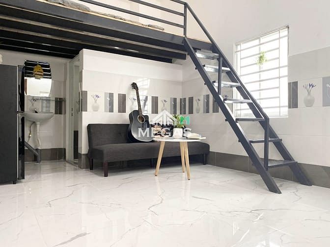 Hình ảnh Phòng giáp Aeon Tân Phú có gác, lắp đặt sẵn máy lạnh
