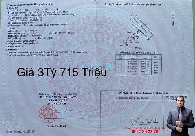 Hình ảnh Đất nền ngay khu dân cư Phước Thiện Đối diện Vinhome Grand Park Quận 9