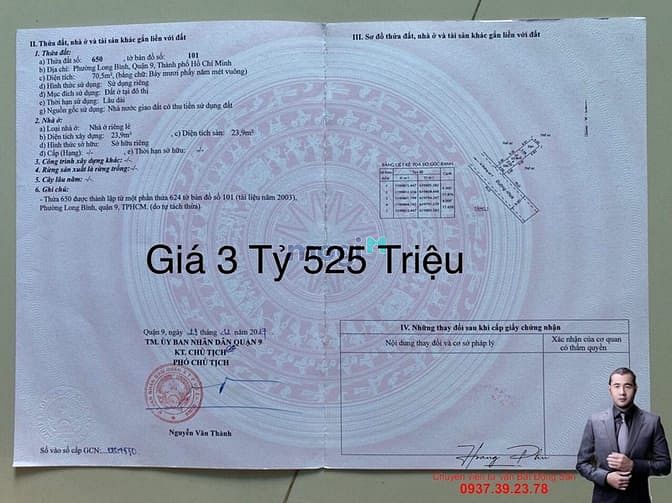 Hình ảnh Đất nền ngay khu dân cư Phước Thiện Đối diện Vinhome Grand Park Quận 9