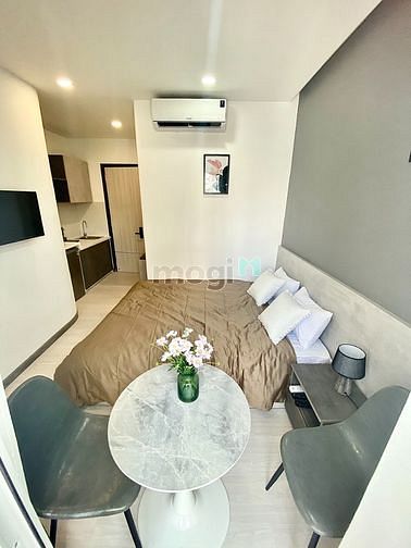 Hình ảnh Studio-Full nội thất_ban công-Gần Ngã tư Hàng Xanh-Điện Biên Phủ