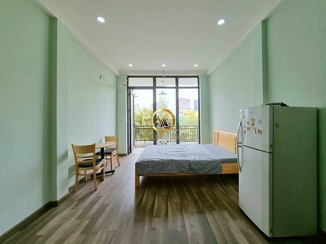 Hình ảnh Phòng Q3 - studio ban công rộng 30m2 - view ngắm sông .