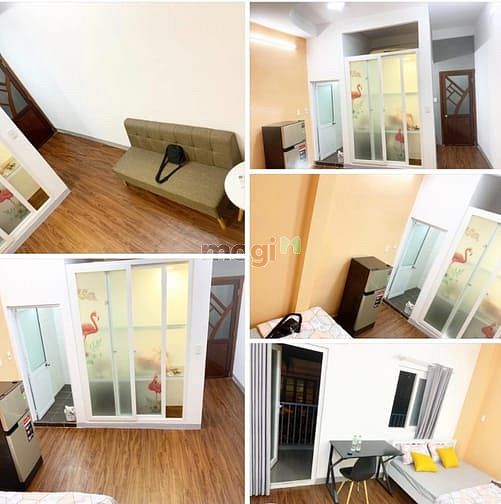 Hình ảnh Studio-Full nội thất_ban công-Gần Ngã tư Hàng Xanh-Nguyễn Cửu Vân