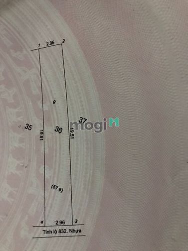 Hình ảnh Bán đất mặt tiền 832 củ ngay chợ, trường học
