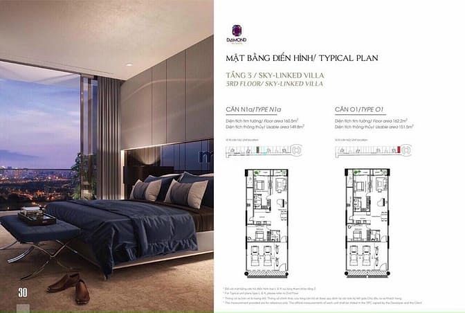 Hình ảnh Chỉ 600tr sở hữu ngay biệt thự trên không Skylinked Villa (195m2)