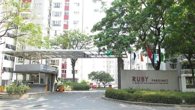 Hình ảnh Chỉ 1 căn duy nhất : Căn 3pn- FULL NT - phân khu Ruby Celadon CITY