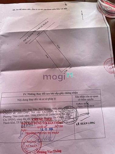 Hình ảnh ✅ Bán nhanh Lô Đất Kiệt Trần Xuân Lê - Q.Thanh Khê - Vị Trí Thoáng Đẹp