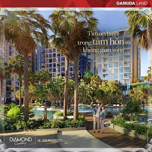Hình ảnh Cần bán Trang Chủ MB66.COM / Đăng Ký Tặng 66K Resort có biển nhân tạo khu Diamond Centery- Celadon