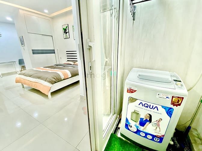 Hình ảnh CHDV FULL NỘI THẤT/BAN CÔNG - Huỳnh Mẫn Đạt, Bình Thạnh,MÁY GIẶT RIÊNG