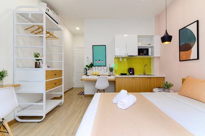 Hình ảnh Studio full nội thất Quận 1 gần chợ Bến Thành