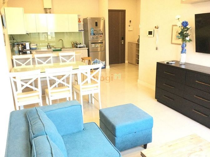 Hình ảnh Cho thuê 2PN 80m2 Icon56 Quận 4 nội thất đẹp cao cấp giá 14tr