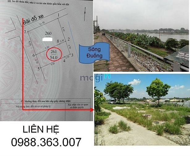 Hình ảnh Hiếm! Bán đất Tình Quang, view trực diện sông Đuống, 54m2, 2.5 tỷ