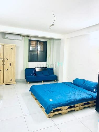 Hình ảnh Căn Hộ Studio rộng 35m2 có ban công, cửa sổ, máy giặt riêng, Tân Bình